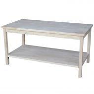 International Concepts OT-44 Portman Coffee Table Unfinished