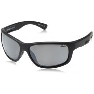 Revo Baseliner RE 1006 Polarized Wrap Sunglasses, Crystal Grey/Green Water, 61 mm