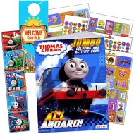 토마스와친구들 기차 장난감Disney Studios Thomas The Train Coloring Book with Thomas and Friends Stickers Bundle with Thomas The Train Stickers and 2-Sided Door Hanger