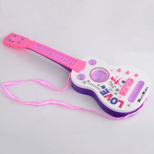  [아마존베스트]RuiyiF Guitar for Toddler Kids Beginners Toy Guitar for Girls 20Inch - Pink