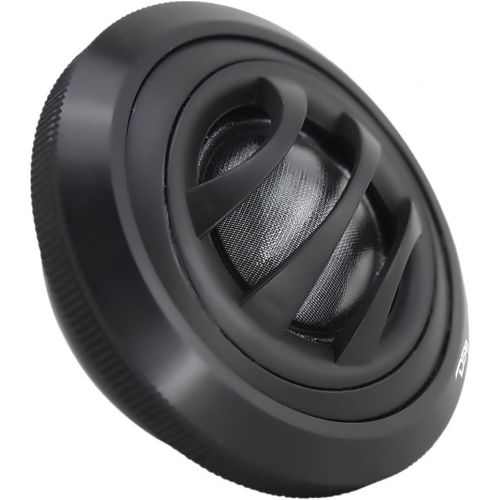  [아마존베스트]DS18 EXL-TW2.5 Tweeter 1-inch Extremely Loud Series 100 Watts Max Silk Dome Ferrite Tweeter Ferro Fluid Sound Quality - Set of 2 (Black)