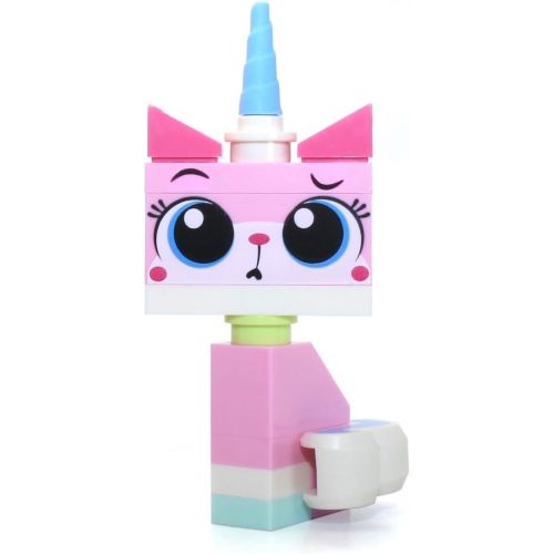  LEGO The Movie - Sitting Unikitty Minifigure with 2 Facial Expressions (Curious/Teary) from Set 70818