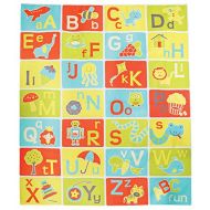 Pacific Play Tents 96000 Kids A-B-C Learning and Fun Mat for Bedroom, Playroom, or Classroom, 48 x 58