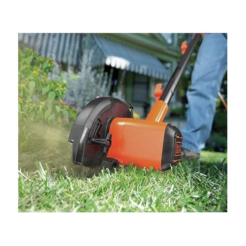  BLACK+DECKER 20V MAX Cordless Edger Lawn Kit, 1.5 Ah Battery & Charger Included (BCED400C1)