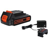 BLACK+DECKER 20V MAX* POWERCONNECT 1.5Ah Lithium Ion Battery + Charger (LBXR20CK)