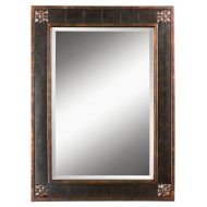 Uttermost 14156 28 38-Inch Bergamo Vanity Mirror, Chestnut