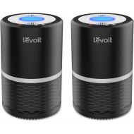 LEVOIT Air Purifier for Home Smokers Allergies and Pets Hair, True HEPA Filter, Quiet in Bedroom,Filtration System Eliminators, Odor Smoke Dust Mold, Night Light, 2-Yr Warranty, LV