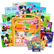 Classic Disney Disney Story Books Collection Bundle ~ 10 Pack Mickey Mouse and Minnie Board Book Set for Toddlers 1 3 with Stickers (Mini Story Books)