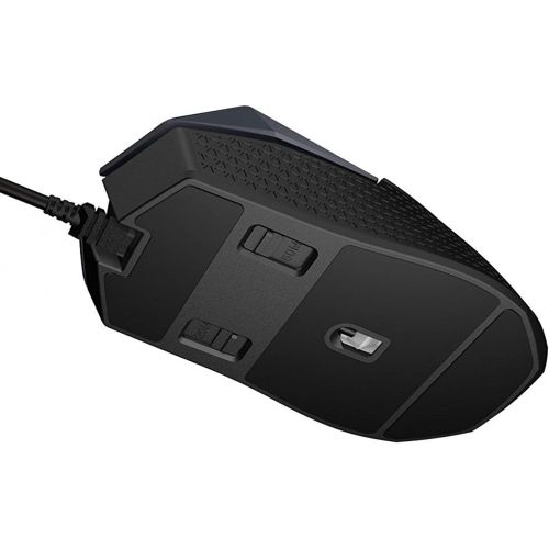 에이서 Acer Predator Cestus 300 RGB Gaming Mouse ? Dual Omron switches 70M click lifetime, On board memory and programmable buttons,Black