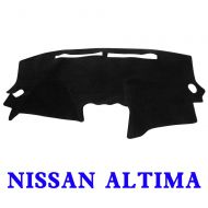JIAKANUO Auto Car Dashboard Carpet Dash Board Cover Mat for Nissan Altima 2007-2012 (Black)