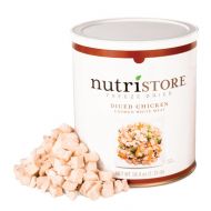 Nutristore Freeze Dried Chicken | Premium Quality | USDA Inspected | Amazing Taste | Perfect for Camping | Survival Food