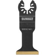 DEWALT Oscillating Tool Blade for Wood with Nails, Wide, Titanium (DWA4204)
