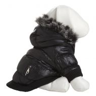 Pet Life Fashion Parka with Removable Hood