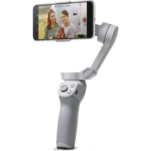 디제이아이 DJI OM 4 Combo Include DJI Sling Pouch and Grip Tripod Handheld 3-Axis Smartphone Gimbal Stabilizer Vlog YouTube Live Video for iPhone Android