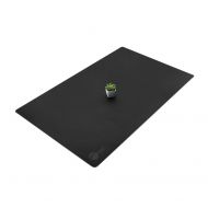 SIIG Artificial Leather Smooth Desk Mat Blotter Protecter - 36 x 22 Desk Pad with Non-Slip Water Repellent Protection for Office and Home - Black