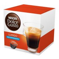 Nestle Nescafe Dolce Gusto Coffee Pods - Decaffeinated Lungo Flavor - Choose Quantity (3 Pack (48 Capsules))