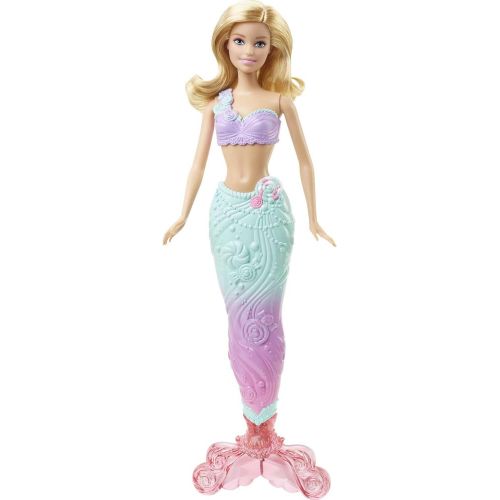 바비 Barbie Doll with Outfits and Accessories for 3 Fairytale Characters, a Princess, Mermaid and Fairy, Gift for 3 to 7 Year Olds