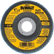 DEWALT DW8314 4-1/2 by 5/8-Inch-11 120 Grit Zirconia Angle Grinder Flap Disc