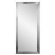 BrandtWorks, LLC BM001TS Modern Floor Mirror, 32 X 66, Silver,32 X 66
