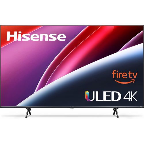 하이센스 All-New Hisense U6 Series 50-Inch 4K Quantum Dot QLED Smart Fire TV with Dolby Vision (50U6HF, 2022 Model)