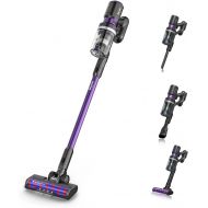 Cordless Vacuum Cleaner, Bagotte 25Kpa Powerful Suction Stick Vacuum, 400W Brushless Motor, Up to 55mins Runtime, 8 in 1 Lightweight Stick Handheld Vacuum for Hard Floor Carpet Car