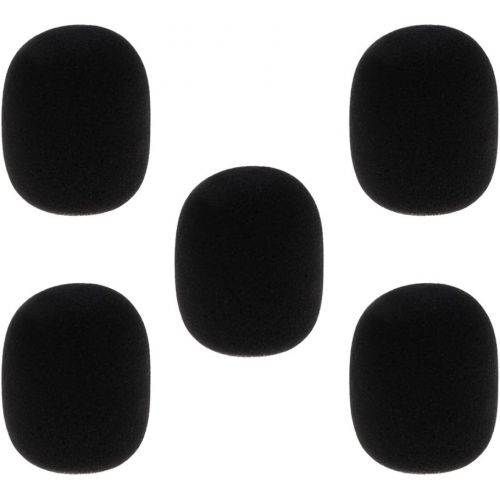  [아마존베스트]Baoblaze 5Foam Microphone Wind Screen Pop Guard, Black