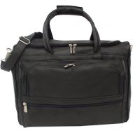 Piel Leather Computer Carry-All Bag, Saddle, One Size