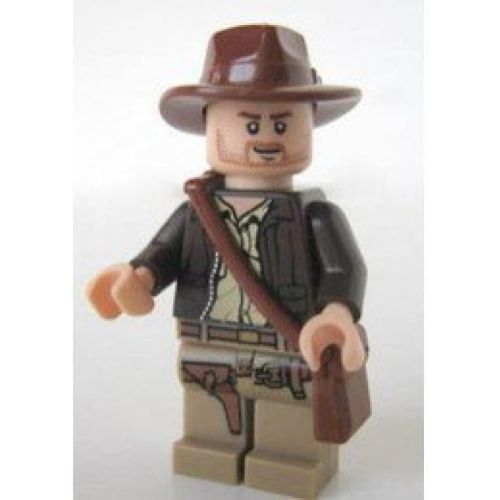  Lego Indiana Jones with Satchel & Hat