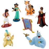 Disney Parks Exclusive Aladdin Princess Jasmine Figurine 7 Pc. Playset