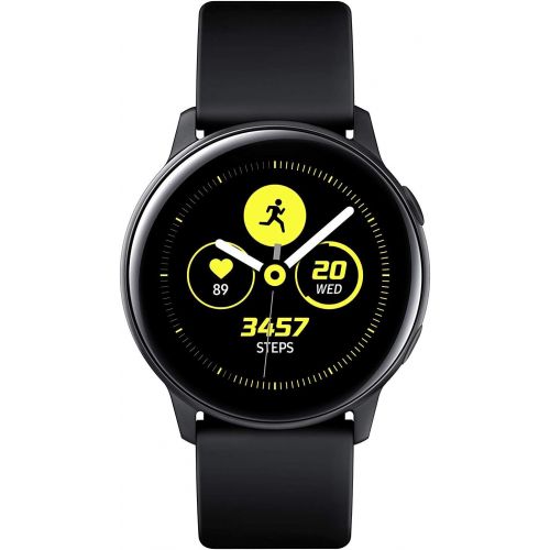 삼성 Samsung Galaxy Watch Active - 40mm, IP68 Water Resistant, Wireless Charging, SM-R500N International Version (Black)