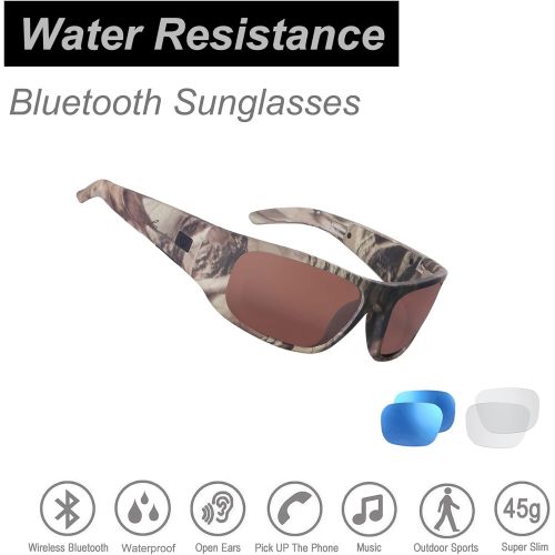  [아마존베스트]OhO sunshine OhO Bluetooth Sunglasses,Open Ear Audio Sunglasses Speaker to Listen Music and Make Phone Calls,Water Resistance and Full UV Lens Protection for Outdoor Sports and Compatiable for