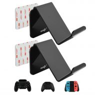 [아마존베스트]Cosmos Pack of 2 Universal Acrylic Game Controller Stand Holder Headset Wall Mount Display Organizer for Xbox One, Xbox Series, PS4, PS5 and Switch Joy Con Controller