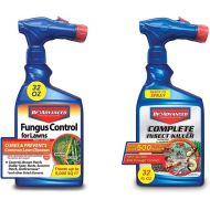 BIOADVANCED Fungus Control for Lawns Bundled with Complete Insect Killer, 32oz Ready to Spray