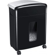 Bonsaii Updated 12-Sheet Micro Cut Paper Shredder with 30-Minute Continuous Running Time, Credit Card Shredders for Office with Pullout Basket, Black(C221-B)