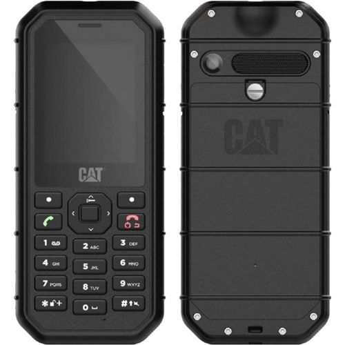  CAT PHONES CAT B26 Dual Sim Rugged Phone (GSM Only, No CDMA) Factory Unlocked 2G GSM (Black)