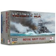 WarLord Victory at Sea Royal Navy Starter Fleet for Victory at Sea WWII Miniatures Table Top Battleship Plastic Model Kit 742412001