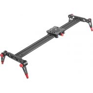 [아마존베스트]Neewer Aluminum Alloy Camera Track Slider Video Stabilizer Rail with 4 Bearings for DSLR Camera DV Video Camcorder Film Photography, Loads up to 17.5 pounds/8 kilograms (60cm)
