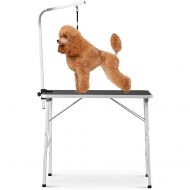TheRobe Steel Legs Foldable Nylon clamp Adjustable arm Rubber mat pet Grooming Table