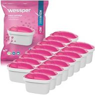 Wessper Pack of 20 Magnesium Filter Cartridges Compatible with Brita Maxtra, PearlCo, AmazonBasics