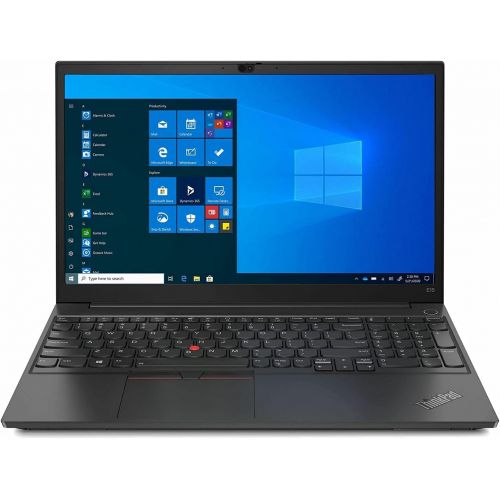 레노버 Lenovo ThinkPad E15 G2 15.6 Touchscreen Notebook, Intel Core i7-1165G7, 16GB RAM, 512GB SSD, Full HD 1920 x 1080, Intel Iris Xe Graphics, Windows 10 Pro, Glossy Black (20TDS06700)