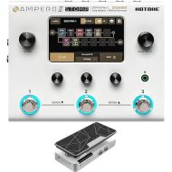 HOTONE Ampero II Stomp + Ampero II Press Expression Pedal Bundle Guitar Bass Multi Effects Processor Touch Screen Amp Modeling IR Cabinets Simulation Multi FX MP-300