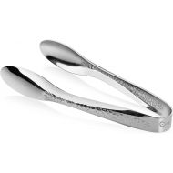 Cuisinox Hand Hammered Stainless Steel Serving Tongs, 9