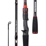 KastKing Royale Select Fishing Rods, Casting Models Designed for Bass Fishing Techniques,1 & 2-pc Fishing Rods for Fresh & Saltwater,Tournament Quality & Performance, Premium Fuji