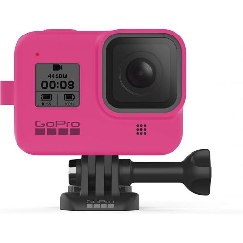 고프로 [아마존베스트]GoPro Case + Lanyard for HERO8 Black - Electric Pink (Official GoPro Accessory)