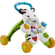 Fisher-Price Baby to Toddler Learning Toy, Learn with Me Zebra Walker with Music Lights and Activities for Ages 6+ Months