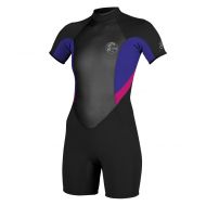 ONeill Wetsuits Womens 2/1 mm Bahia Short Sleeve Spring Wetsuit