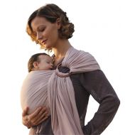 Pura Vida Slings Luxury Ring Sling Baby Carrier  extra-soft bamboo and linen fabric - lightweight wrap - for newborns, infants and toddlers - perfect baby shower gift  great for new Dad too - nur