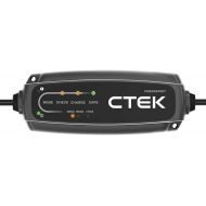 CTEK CT5, 12V Automotive Battery Charger for Auto, Motorcycle, ATV, Snowmobile - Battery Trickle Charger and Battery Maintainer - Charges Lead-Acid and Lithium Ion (12V LiFePO4) Batteries