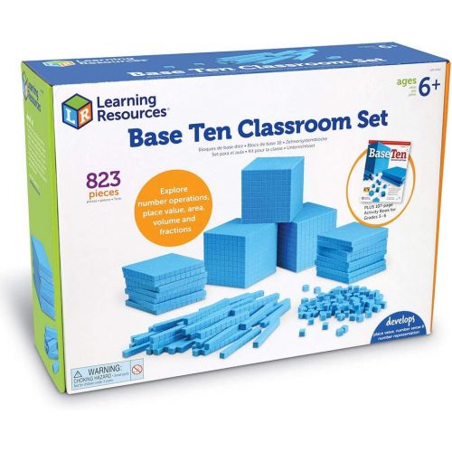  [아마존베스트]Learning Resources Plastic Base Ten Class Set