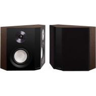 Fluance Reference High Performance 2-Way Bipolar Surround Speakers for Wide Dispersion Surround Sound in Home Theater Systems - Walnut/Pair (XL8BPW)